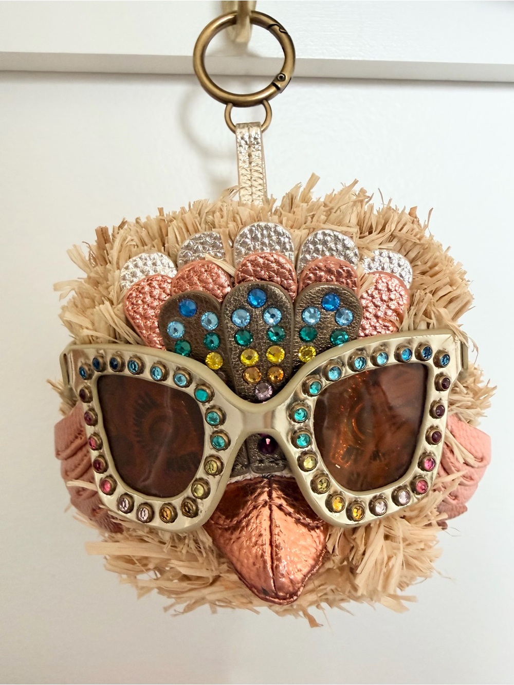 Kurt Geiger Pom Pom Eagle Sunglasses Charm - NWT - Picture 6 of 6